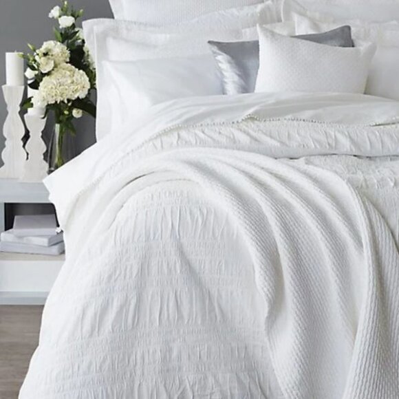 Romantique Honeycomb Cotton Pillow Sham - Picture 2 of 7